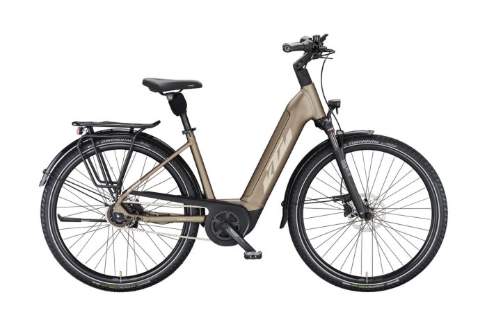 KTM MACINA CITY P610 RT oak matt (champagne+orange)