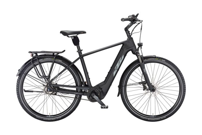 KTM MACINA CITY 610 belt black matt (grey+silver)