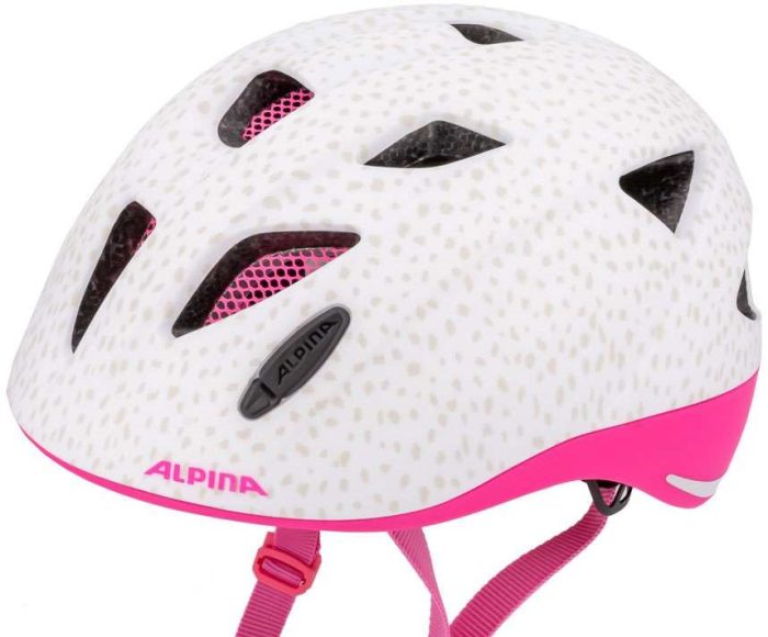 Alpina XIMO LE white pink dots matt