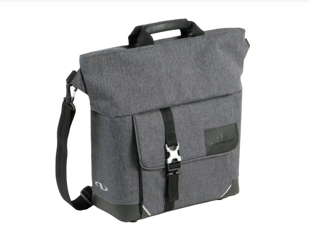 Norco Belford City Tasche mit KLICKfix Vario E Haken tweed grey